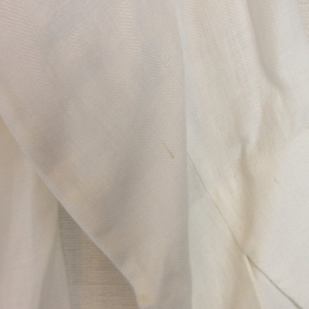 Lauren Ralph Lauren Linen 3/4 Sleeve Button Down Shirt Size XL White - Picture 7 of 11